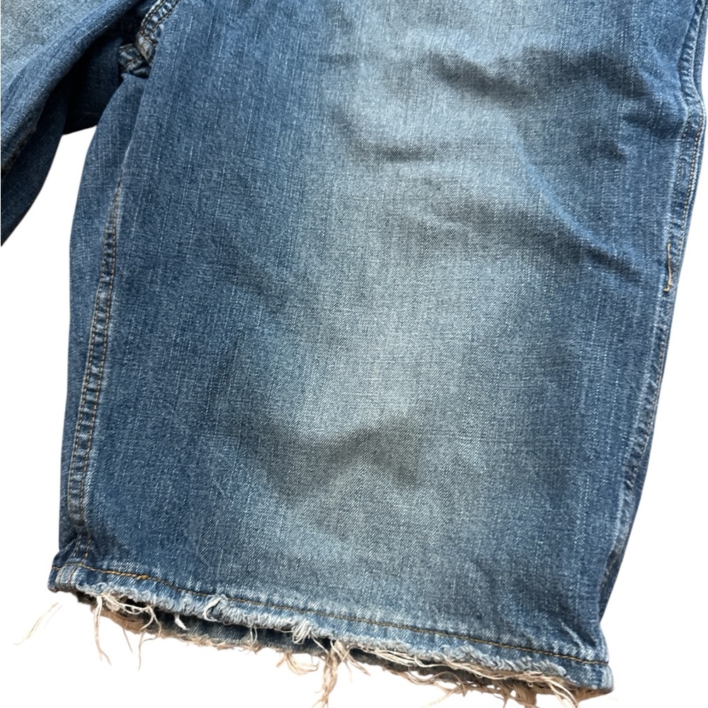 Hollister Men’s Custom Denim Y2K Vintage Denim Jean Shorts Size 32 Jorts Surf - Picture 4 of 11